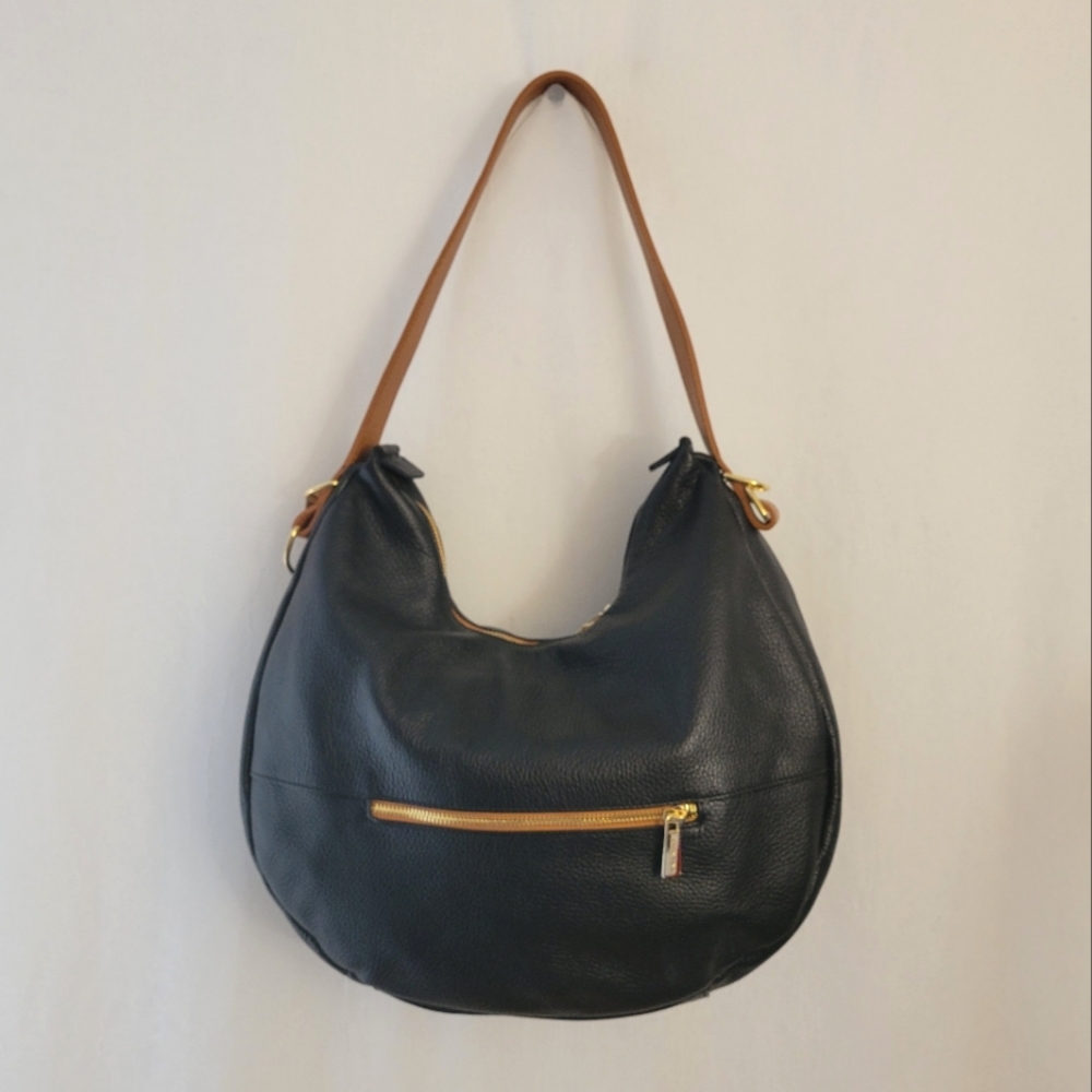Valentina Leather Hobo Bag - Picture 3 of 15